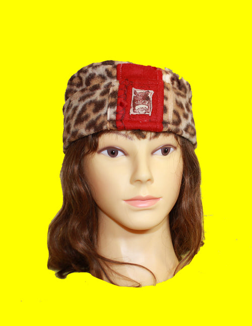 Skull Cap - Cheetah print